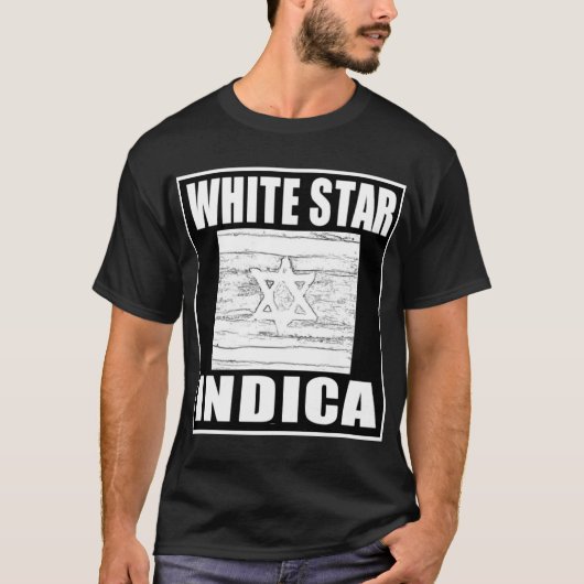 WHITE STAR INDICA T-Shirt (Vorderseite)