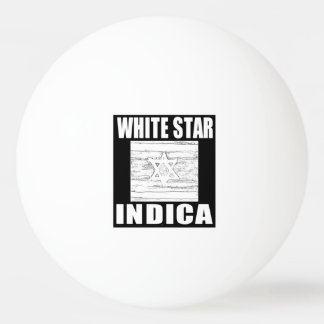 WHITE STAR INDICA TISCHTENNISBALL