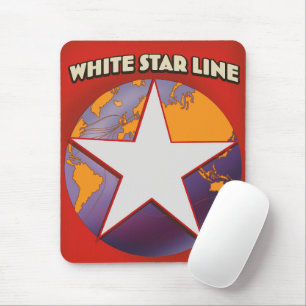 White Star Line Cruise Schiff kommerziell. Maus Pa Mousepad