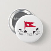 White Star Line - Knopf Button (Vorne & Hinten)