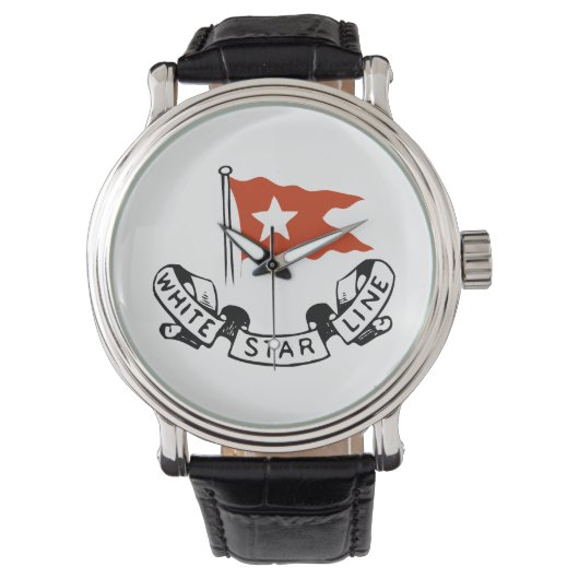 White Star Line Logo Armbanduhr (Vorderseite)