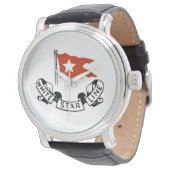White Star Line Logo Armbanduhr (Schrägansicht)