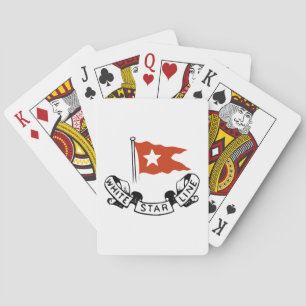 White-Star-Line-Logo Spielkarten