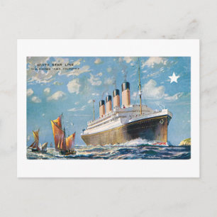 White Star Line Postkarte