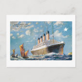 White Star Line Postkarte (Vorderseite)