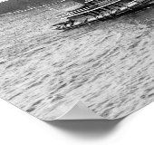 White Star Line RMS Olympic, 1911. Vintages Foto Poster (Ecke)