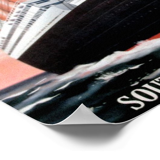 White Star Line RMS Titanic - das Schiff der Träum Poster (Ecke)