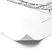 White Star Line S.S. Olympiahalle Section 1913 Poster (Ecke)