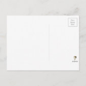 White Star Line Titanic Art Postkarte (Rückseite)