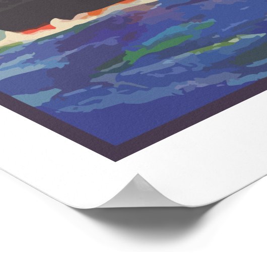 White Star Line (Titanic) Poster (Ecke)