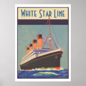 White Star Line (Titanic) Poster (Vorne)