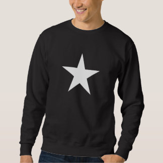 White Star On Front Sweatshirt
