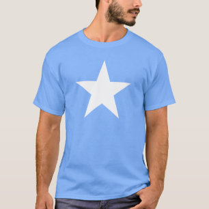 White Star / Somalia - Patriotischer T-Shirt T - S