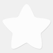 White Star Sticker (Vorderseite)