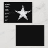 White Star | Visitenkarte (Vorne/Hinten)