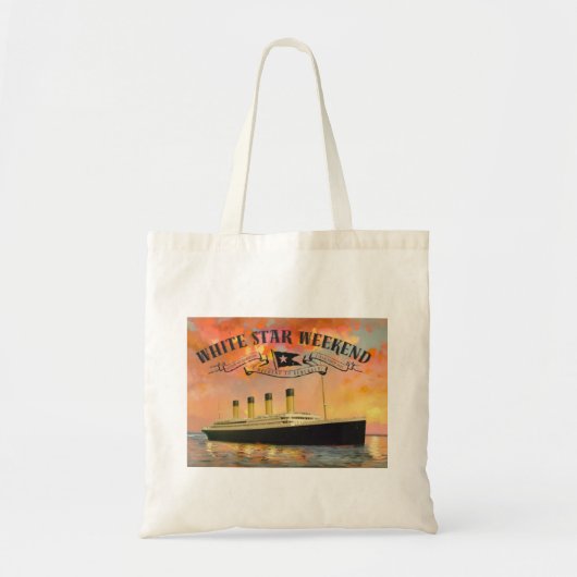 White Star Weekend Große Gedenkfeier Tasche (Vorne)