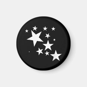 White-Stars-Kostümgeschenk im Star-Design Magnet