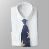 White Stars Necktie Krawatte (Gebunden)
