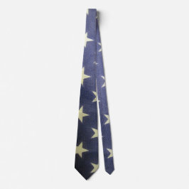White Stars Necktie Krawatte