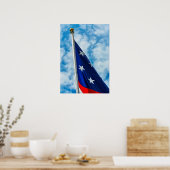 White Stars Poster (Küche)