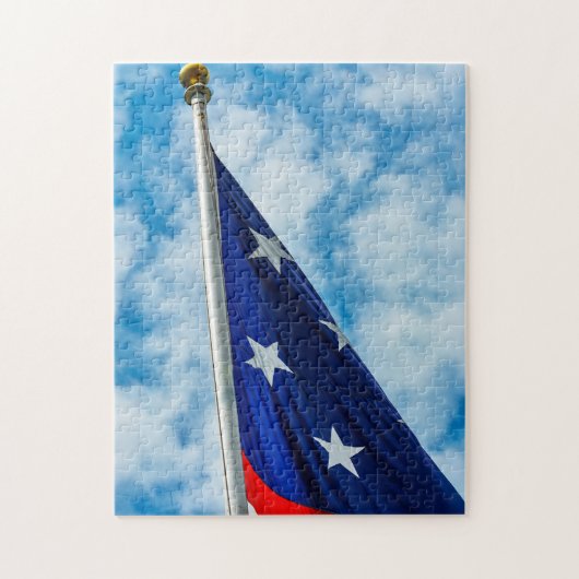 White Stars Puzzle (Vertikal)