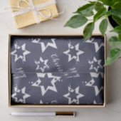 White Stary - Frohe Weihnachten! Lila Seidenpapier (Geschenk)