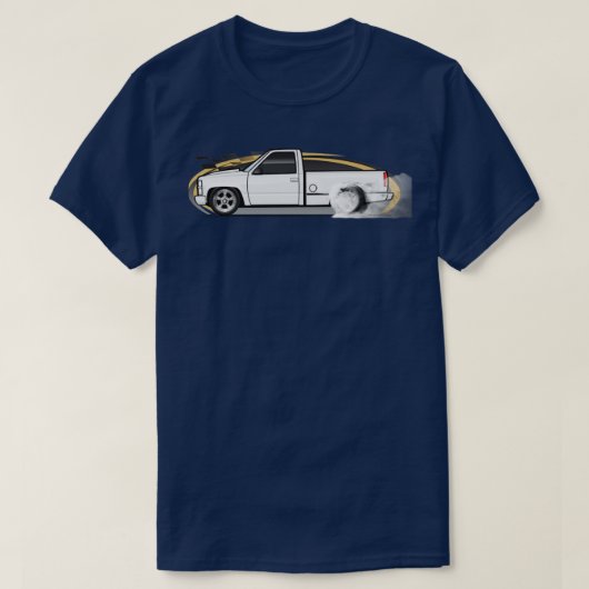White Stepside T-Shirt (Design vorne)