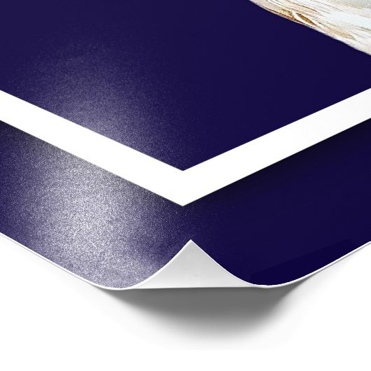 White Storch Foto Wall Art (Ecke)