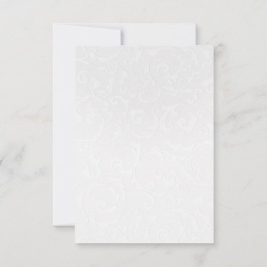 White Storybook Fairytale Pumpkin UAWG Reputation Einladung (Rückseite)