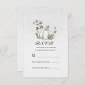 White Storybook Fairytale Pumpkin UAWG Reputation Einladung (Vorne/Hinten)