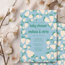 White Strawberry Niedlich Pineberry CUSTOM BABY SH