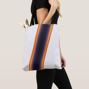 White Stripes Tasche