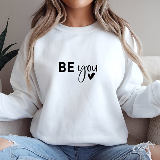 White Stylish Sei du Print Sweatshirt