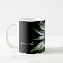 White Summer Blume Kaffeetasse