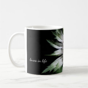 White Summer Blume Kaffeetasse