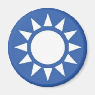 White Sun Magnet
