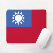 White Sun Mouse Pad Mousepad (Mit Mouse)