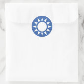 White Sun Sticker (Tasche)