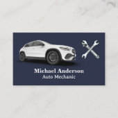 White SUV | Wrenches Visitenkarte (Vorderseite)