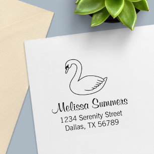 White Swan Adresse 2 Permastempel