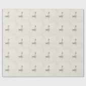 white swan geschenkpapier (Flach)