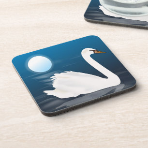 WHITE SWAN GETRÄNKEUNTERSETZER
