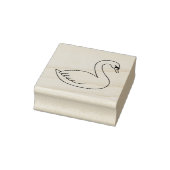 White Swan Gummistempel (Stempel)