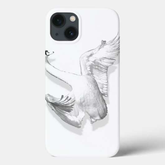 White Swan - iPad-Fall Case-Mate iPhone Hülle (Rückseite)