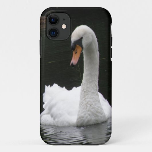 White Swan iPhone Case (Rückseite)