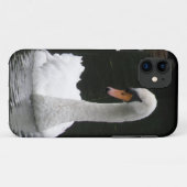White Swan iPhone Case (Rückseite (Horizontal))