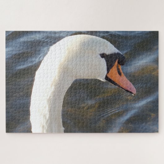 White Swan Jigsaw Puzzle (Horizontal)