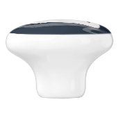 WHITE SWAN KERAMIKKNAUF (Seitenansicht)