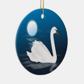 WHITE SWAN KERAMIKORNAMENT (Rechts)