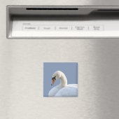 White Swan Kühlschrank Magnet (In Situ (Geschirrspüler))